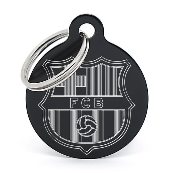Llavero colgante placa - FC Barcelona